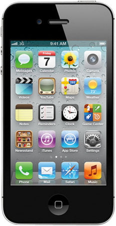 Смартфон APPLE iPhone 4S 16GB Black - Радужный