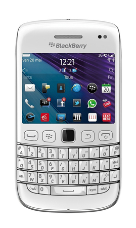 Смартфон BLACKBERRY Bold 9790 White - Радужный