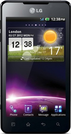Смартфон LG Optimus 3D Max P725 Black - Радужный