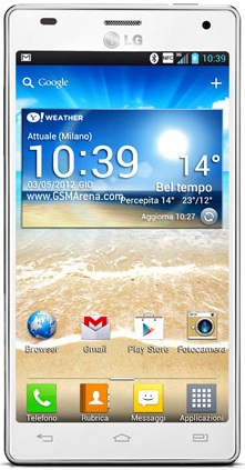 Смартфон LG Optimus 4X HD P880 White - Радужный