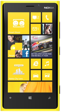 Смартфон NOKIA LUMIA 920 Yellow - Радужный