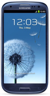 Смартфон Samsung Galaxy S3 GT-I9300 16Gb Pebble blue - Радужный