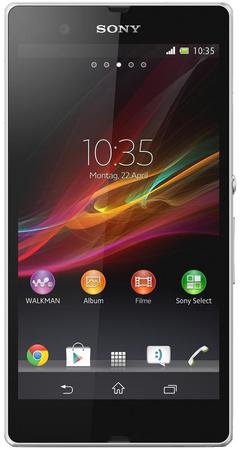 Смартфон Sony Xperia Z White - Радужный