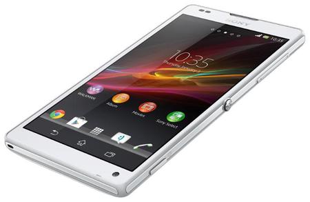 Смартфон Sony Xperia ZL White - Радужный