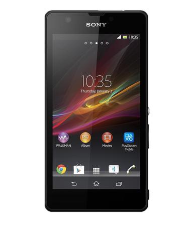 Смартфон Sony Xperia ZR Black - Радужный